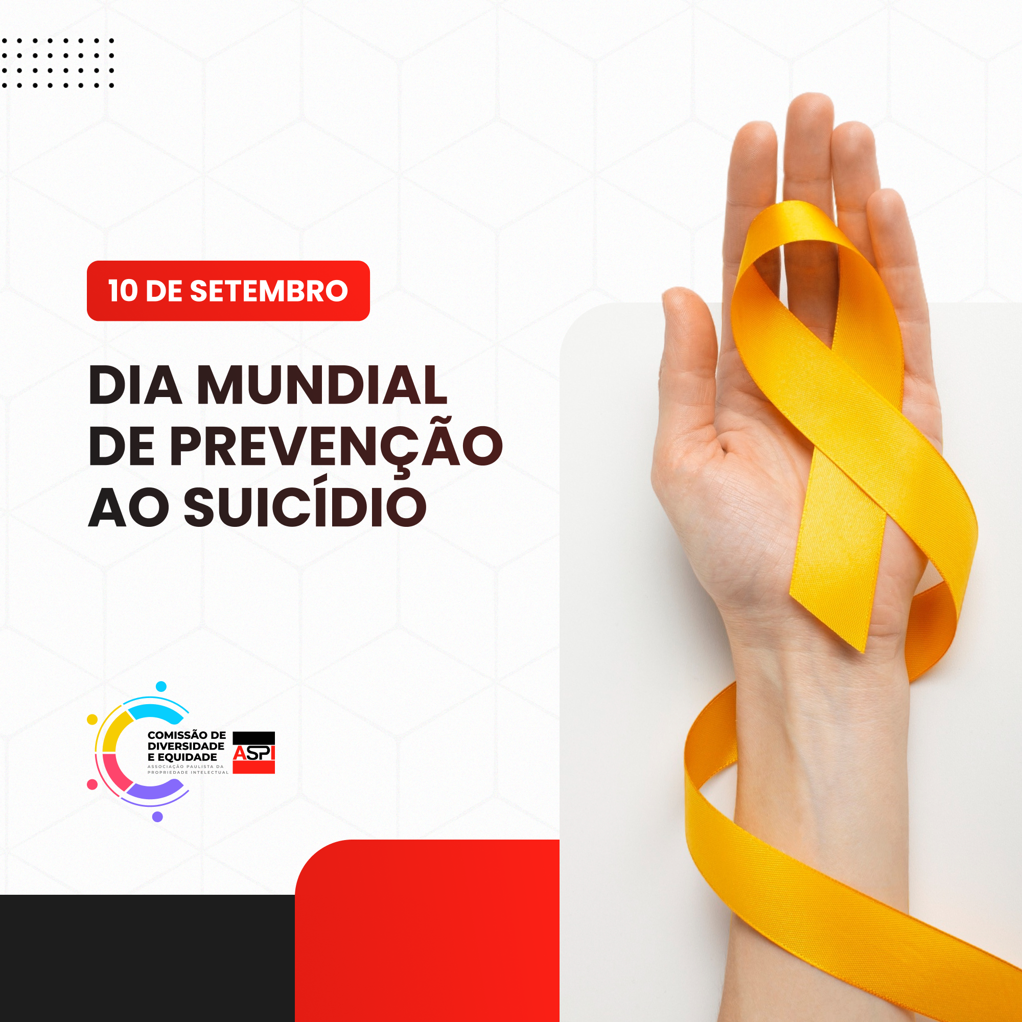 Boletim 09/2024 – ASPI APOIA O DIA MUNDIAL DE PREVENÇÃO AO SUICÍDIO