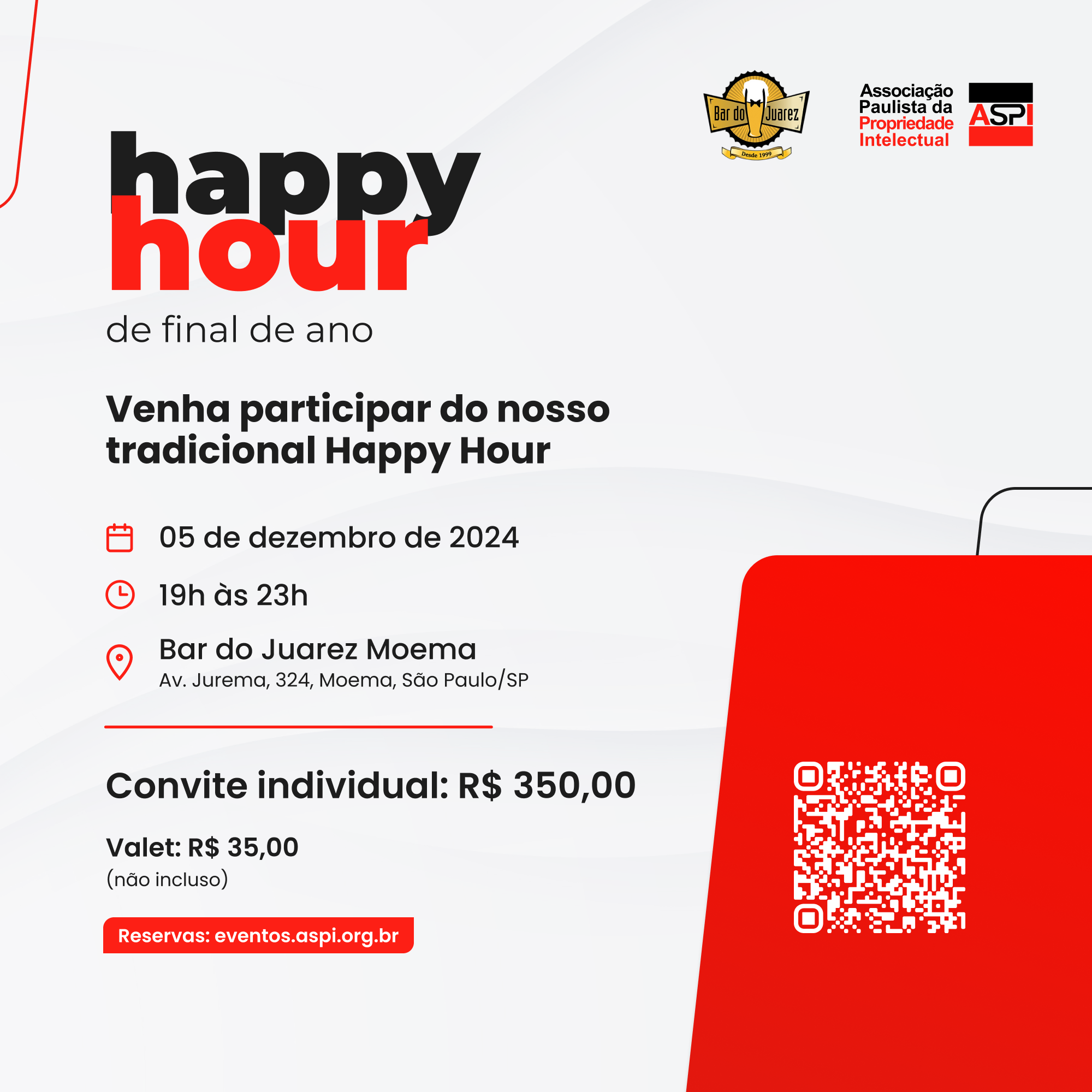 Boletim 11/2024 – Happy Hour de final de ano: Participe